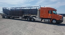 Flatbed truck